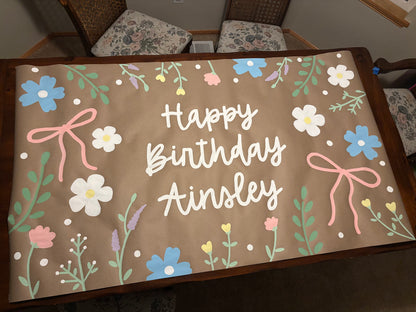 Garden Floral - Digital Banner Template