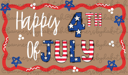 4th of July - Digital Banner Template