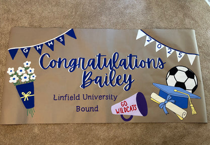 Graduation Banner - Custom