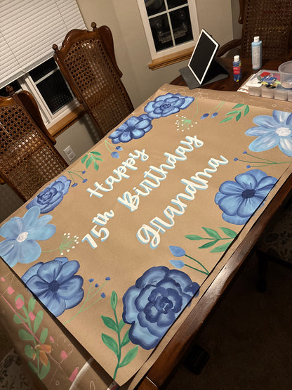 Birthday Banner - Custom