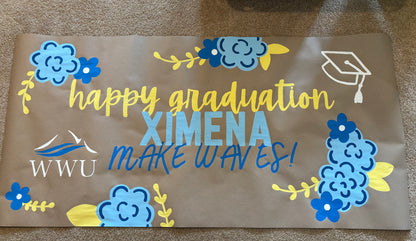 Graduation Banner - Custom
